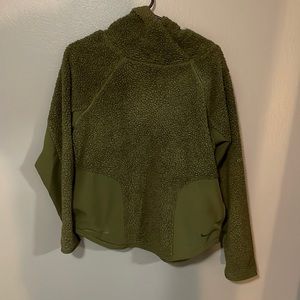 Womens Nike fuzzy jacket size S